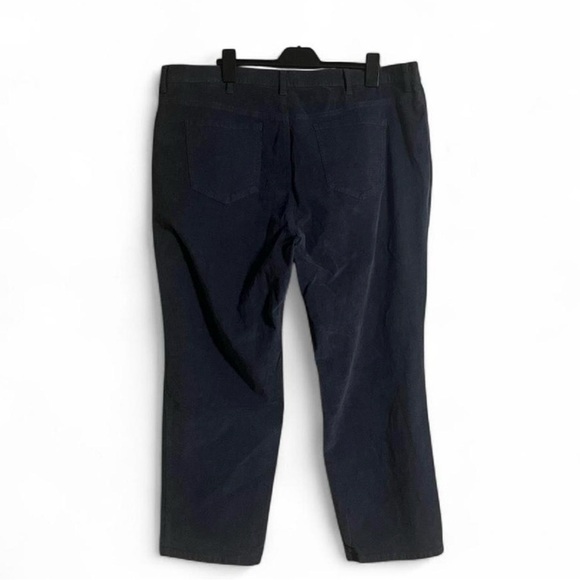 Gloria Vanderbilt Sz 24W Original Slimming Jeans Gray Corduroy High Rise - Picture 5 of 8